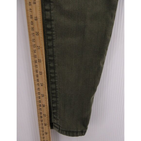 True Religion Jeans 25 Olive Legging Skinny Denim Stretch Lyocell * - Picture 7 of 14